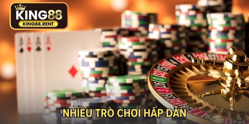 Nhiều trò chơi hấp dẫn